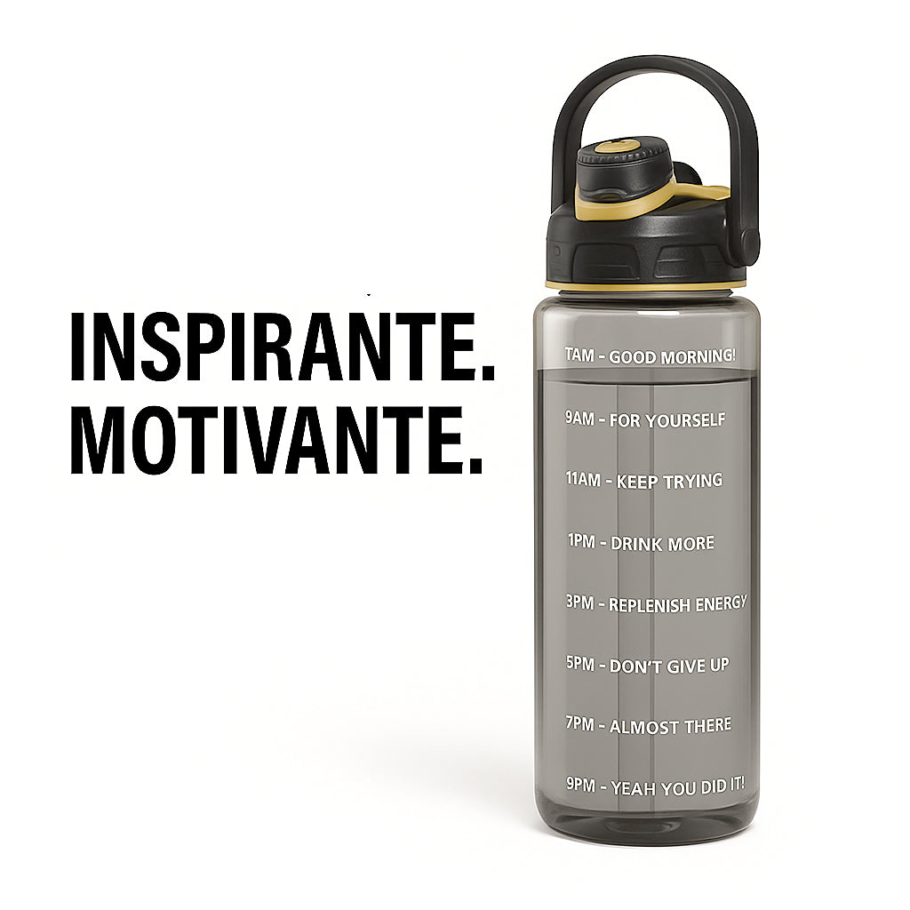 Gourde avec paille pour le sport – 1.5L à 3L - Aquanomade