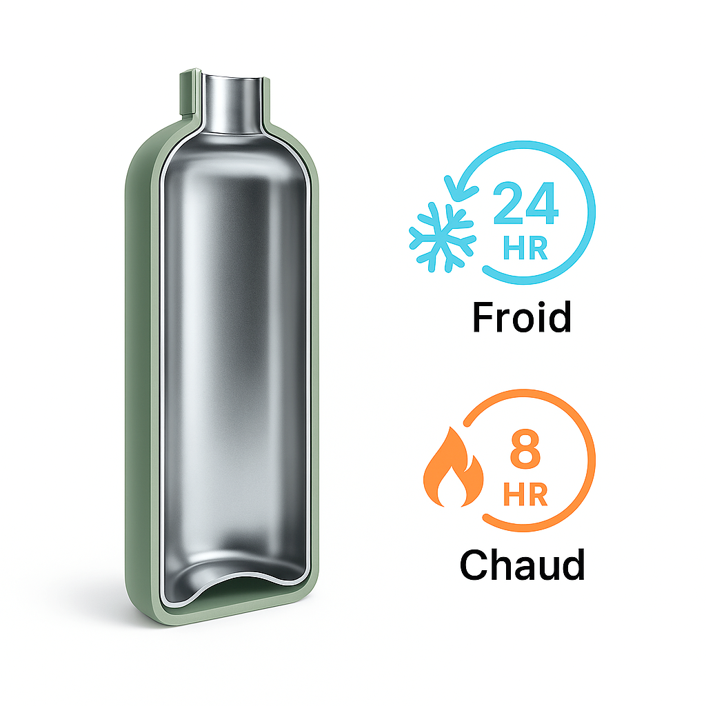 Gourde Isotherme - 500ml - Aquanomade