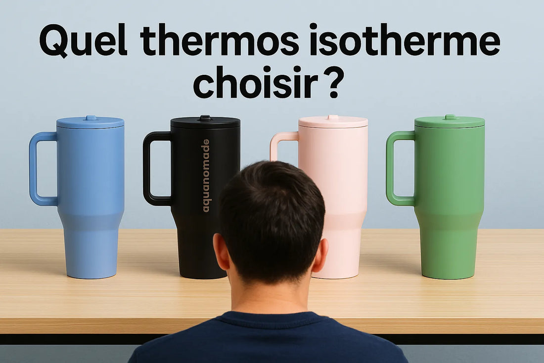 Thermos-Mug Isotherme -Acier Inoxydable chaude et froide - 350 ml Thermos-Mug Isotherme -Acier Inoxydable chaude et froide - 350 ml