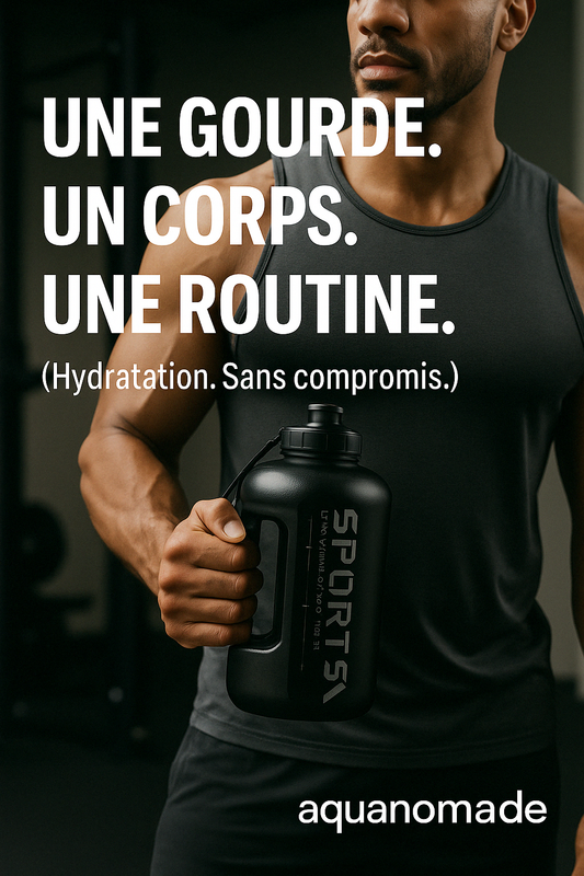 Gourde Grande Capacité – 1.7L · 4L - Aquanomade