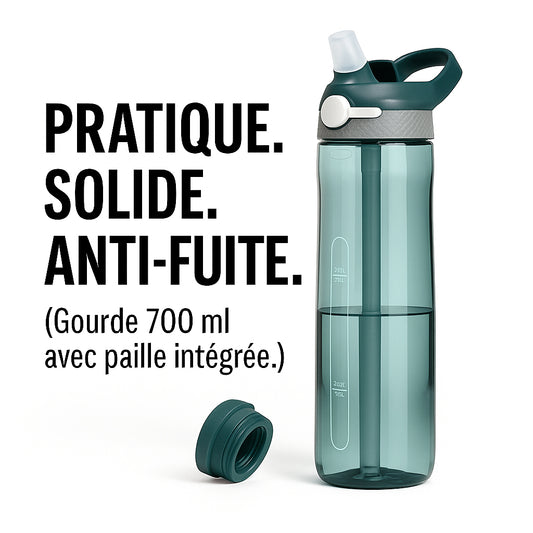 Gourde Sport Free Handle - 1L - Aquanomade