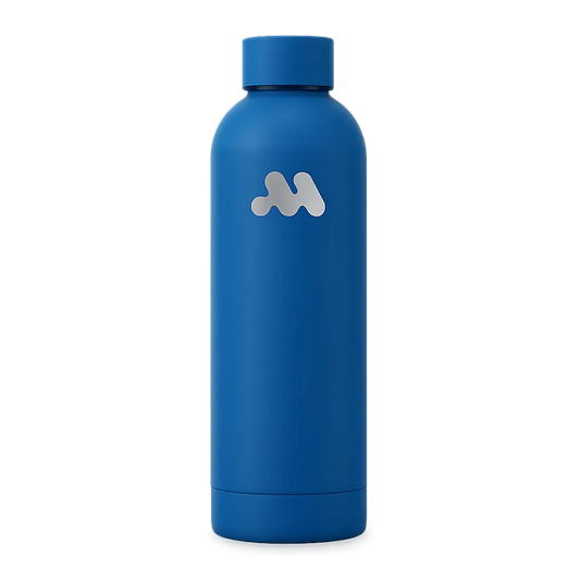 bouteille-isotherme-bleu-photo