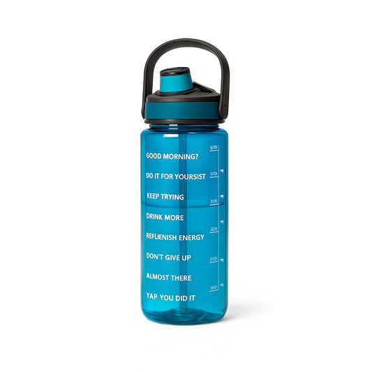 Gourde avec paille pour le sport – 1.5L à 3L - Aquanomade