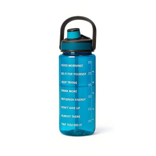 Gourde avec paille pour le sport – 1.5L à 3L